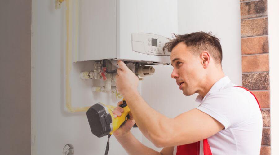 Local tankless water heater installation in Shorterville, AL